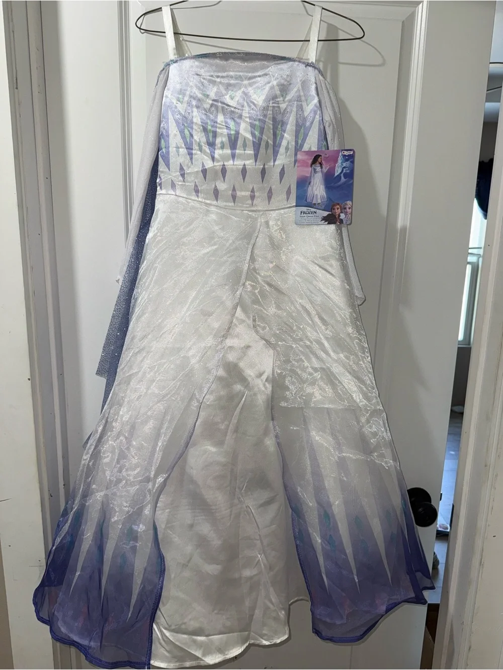 Disneys Frozen Elsa Girls Dress Costume